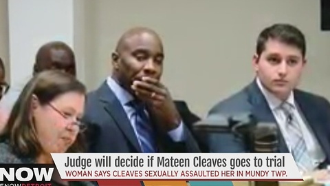 Judge will decide if Cleaves goes to trial