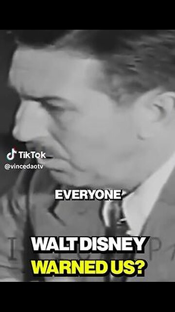 Walt Disney warned us back in 1948 that Hollywood was being taken over by Communists