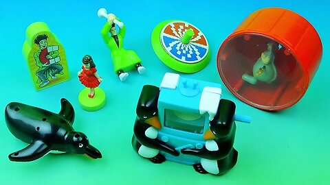 1997 BEAKMANS WORLD SET OF 6 KFC COLLECTORS TOYS VIDEO REVIEW
