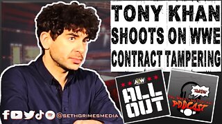 Tony Khan SHOOTS on WWE Contract Tampering | Clip from Pro Wrestling Podcast Podcast| #aew #tonykhan