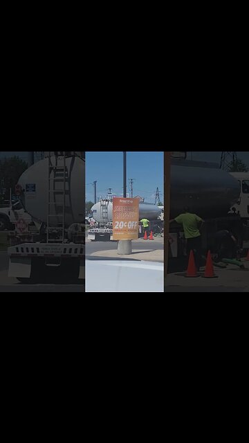 This truck goes where it's towed. #towtruck #gas #fuel #tractortrailer #metaldetcting #bigrig