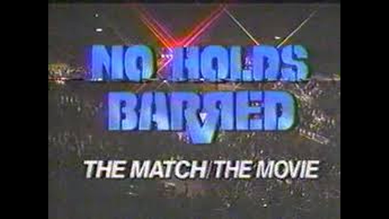 WWF "No Holds Barred, The Match, The Movie" Dec 27 1989