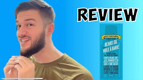 Just For Men Best Ever Beard Oil review