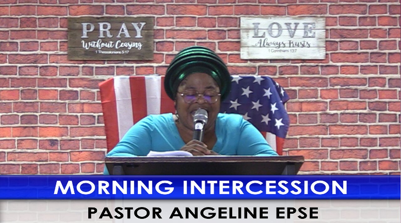 Sunday Service Intercession 10/20/24