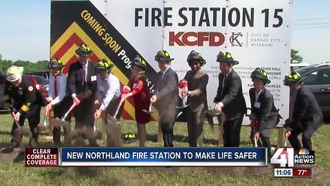 Officials break ground at site of new Northland fire station