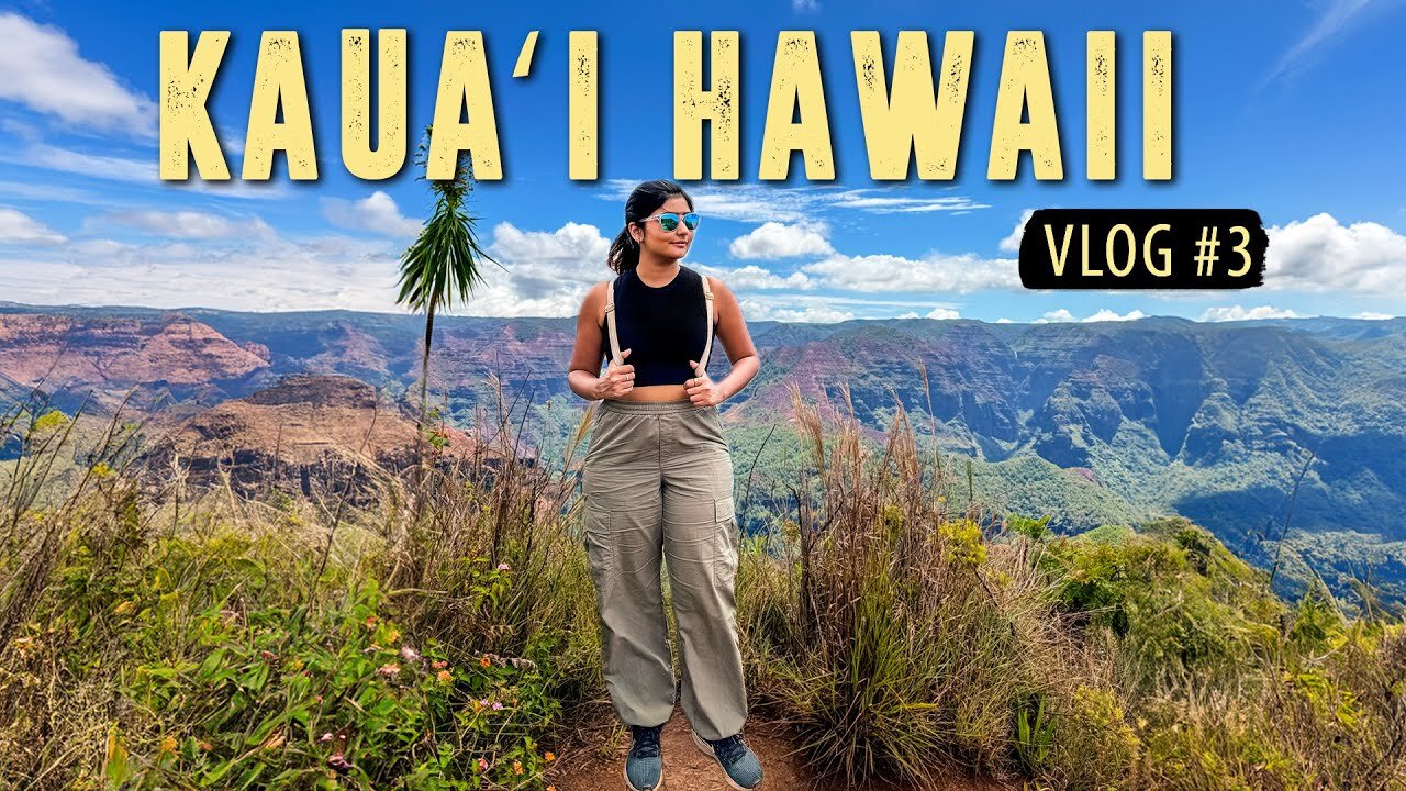 EXPLORING KAUAI, HAWAII 🌺 Waimea Canyon, Helicopter Ride & More! Ep 3