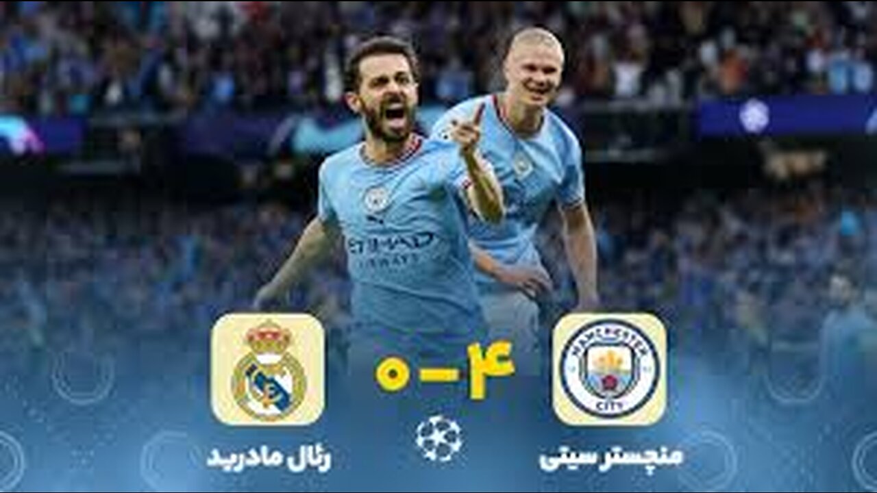 MANCHESTER CITY VS REAL MADRID 4-0 | HIGHLIGHTS | UEFA Champions League