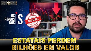 Estatais Brasileiras perdem bilhões em valor de mercado [PAULO FIGUEIREDO]