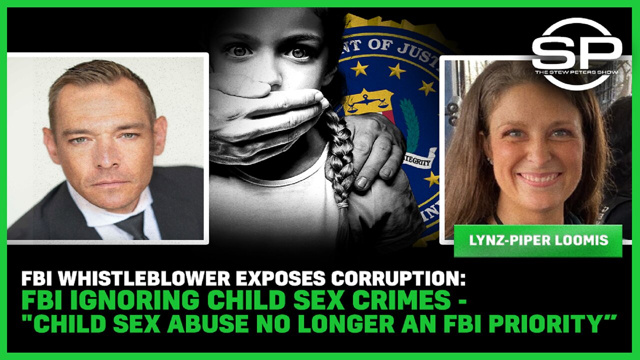 FBI Whistleblower EXPOSES Corruption: "Child Sex Abuse No Longer An FBI Priority"