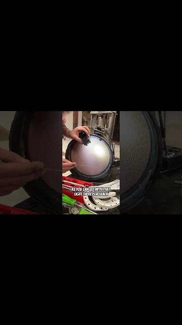 Cracked DPF (from Kenworth T660) #shorts #dpfclean