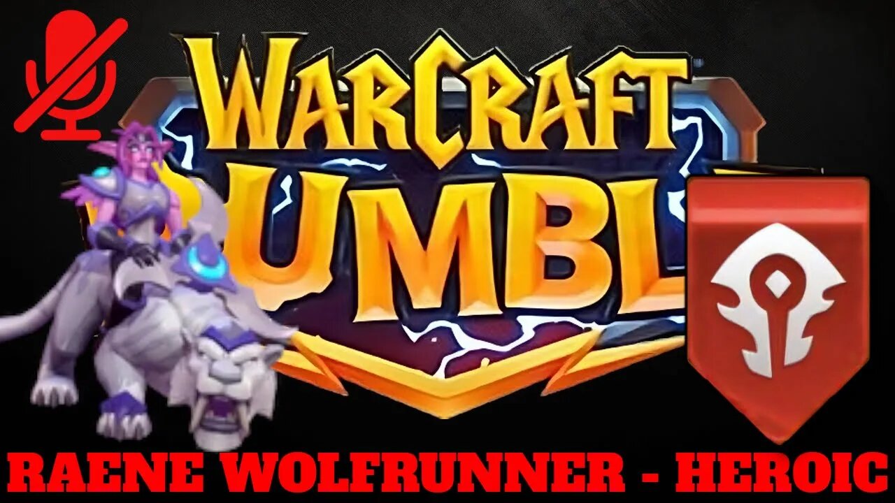 WarCraft Rumble - Raene Wolfrunner Heroic - Horde