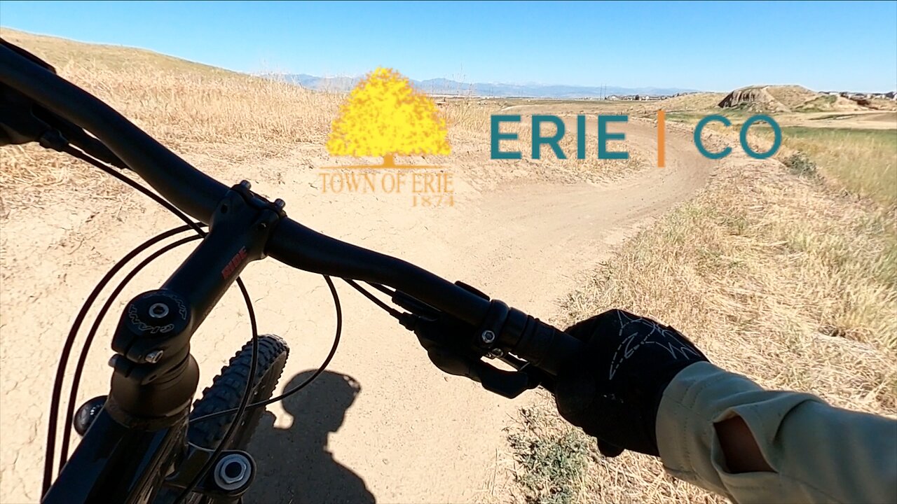 Mountain Biking the Erie Singletrack Trails at Sunset Open Space Erie, Colorado