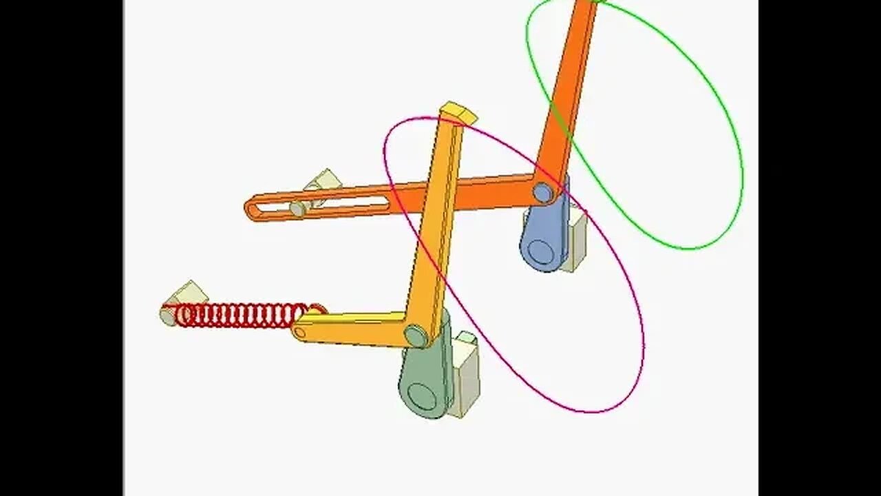 2600 Spring linkage mechanism 1