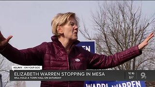 Elizabeth Warren to hold town hall in Mesa Saturday