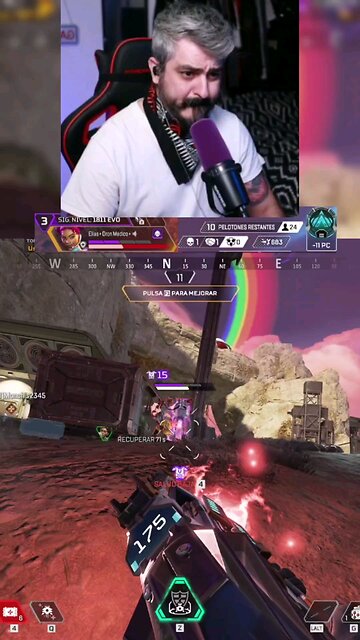 mejorando el Game sens con lifeline 🤭🤩 #apex #apexlegends #eliasprotest