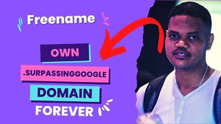 Freename - How To Buy A .surpassinggoogle Web3 Domain & Own It Forever?