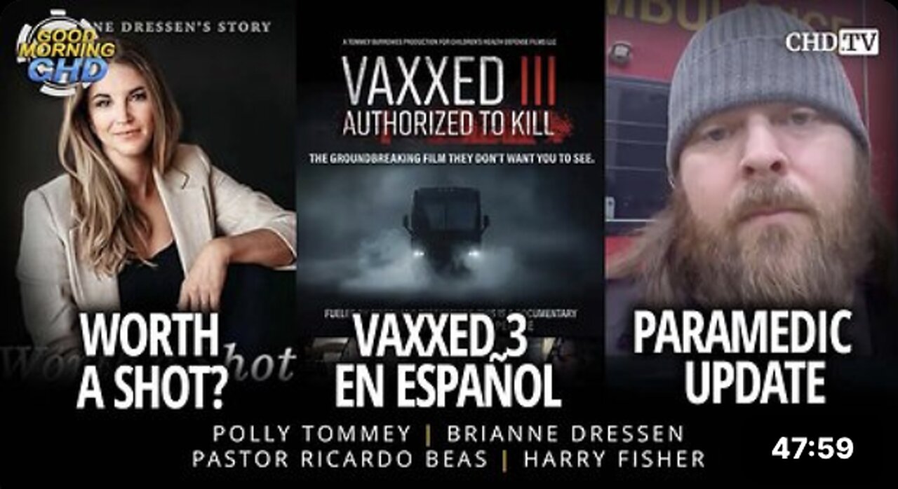 Worth A Shot? + Vaxxed 3 En Español + Paramedic Update