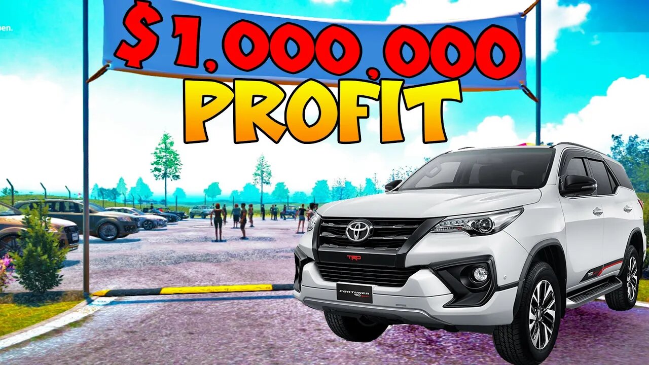 I MADE $1,000,000 Selling Cars