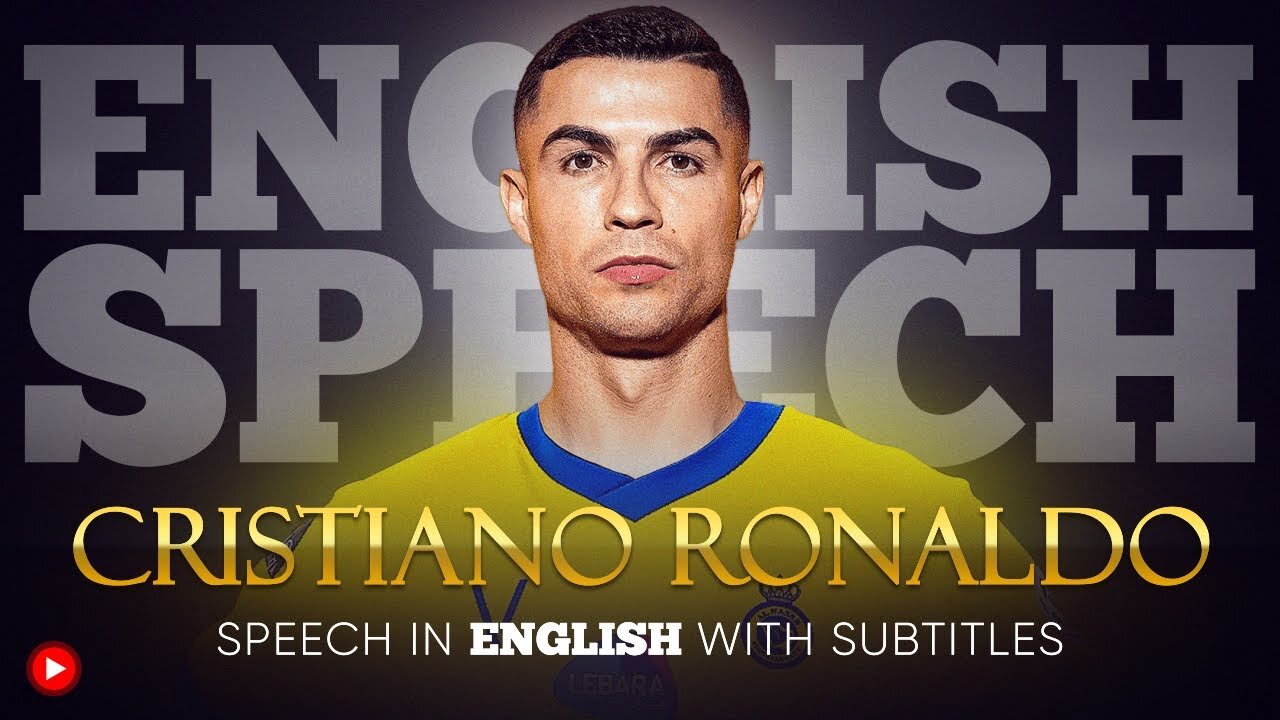 ENGLISH SPEECH CRISTIANO RONALDO CR7 Joins Al Nassr English Subtitles