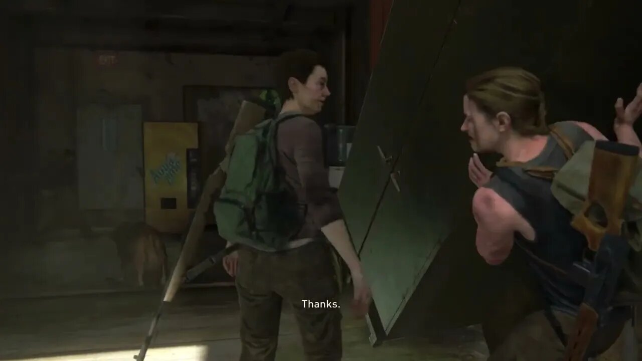 The Last of Us Part II Sneak Inside Building