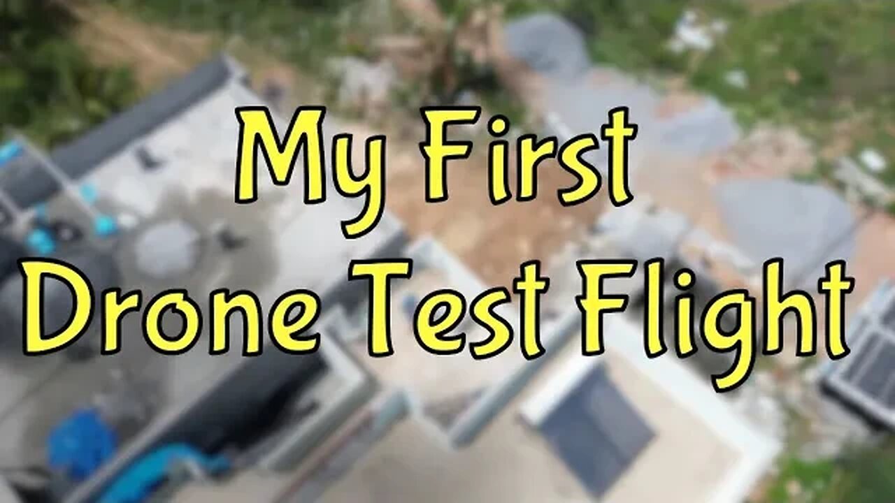 Drone Test Flight Ft. Ghost #goldenretriever #dronevideo