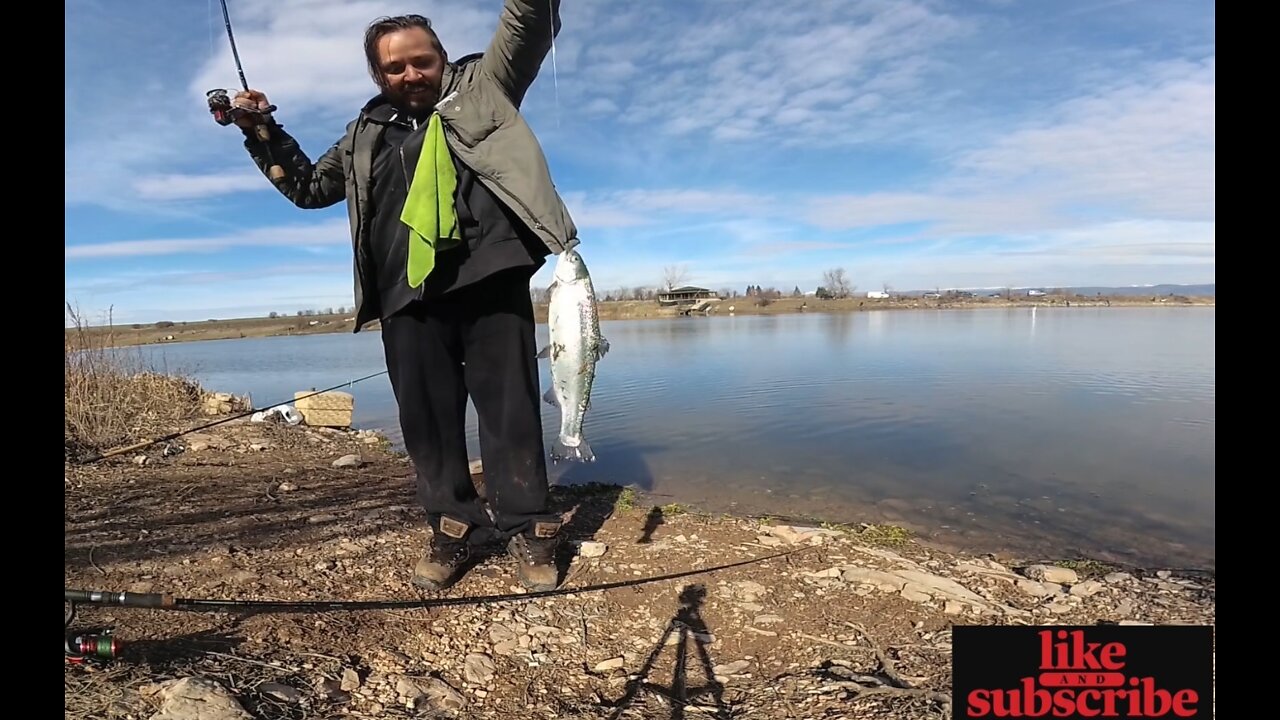 В търсене на пастърви зимата - searching for trout in the winter