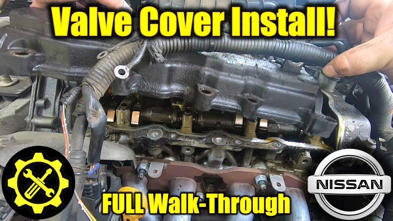 2007 - 2012 Nissan Altima 2.5 Liter - How to Replace the Valve Cover & Gasket FULL Walk-through!