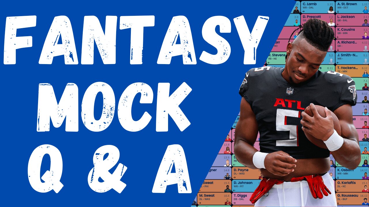 Saturday Fantasy Football Mock Drafts, Multiple Mock Drafts & Q + A