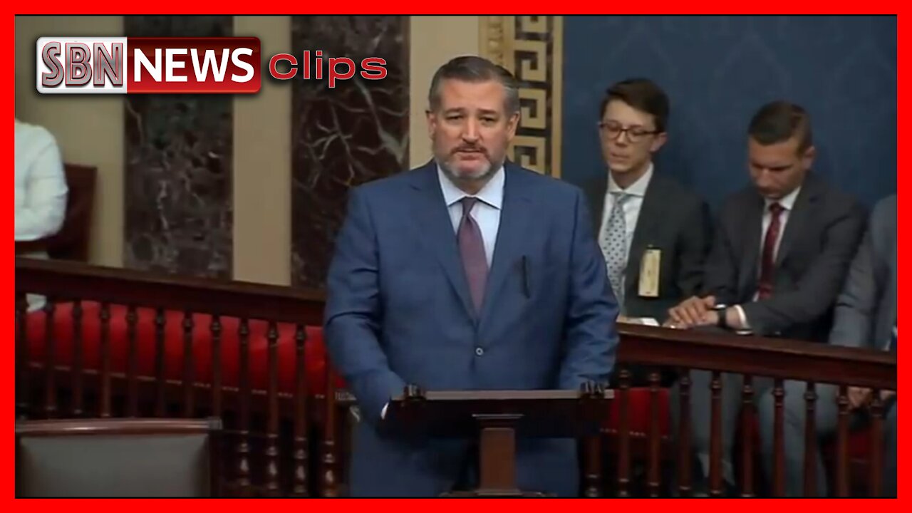 Cruz Lashes Out at Pelosi Over Mask Rules - 2857