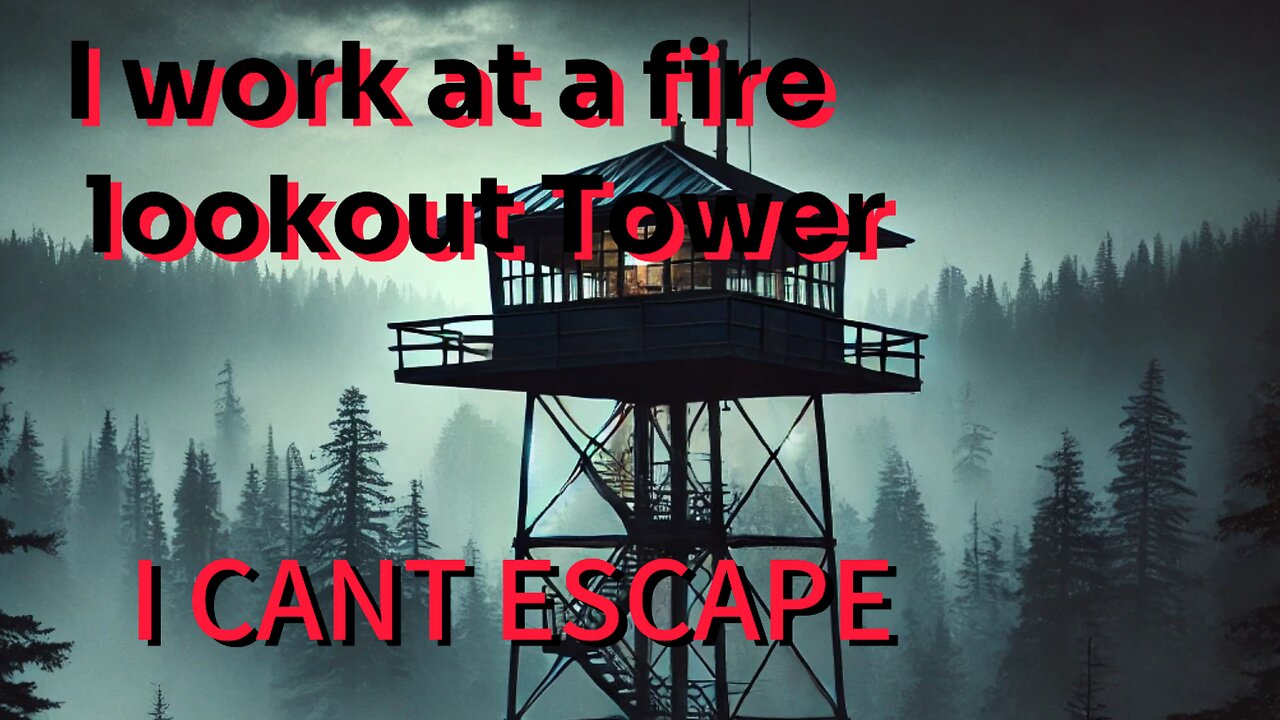 I work as Fire Lookout at Tower 9 I can’t escape! Creepypasta horror story.