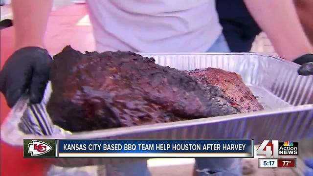 KC-based BBQ team help Houston after Harvey