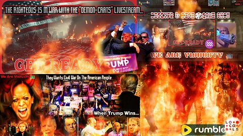 The Righteous Is In War With The "Demon-Crats" LIVESTREAM.... #VishusTv 📺