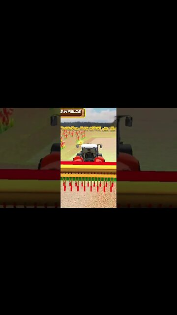 Indian Tractor Farming❤️✨️ #shorts #farming #ytshorts #trending #farmingsimulator