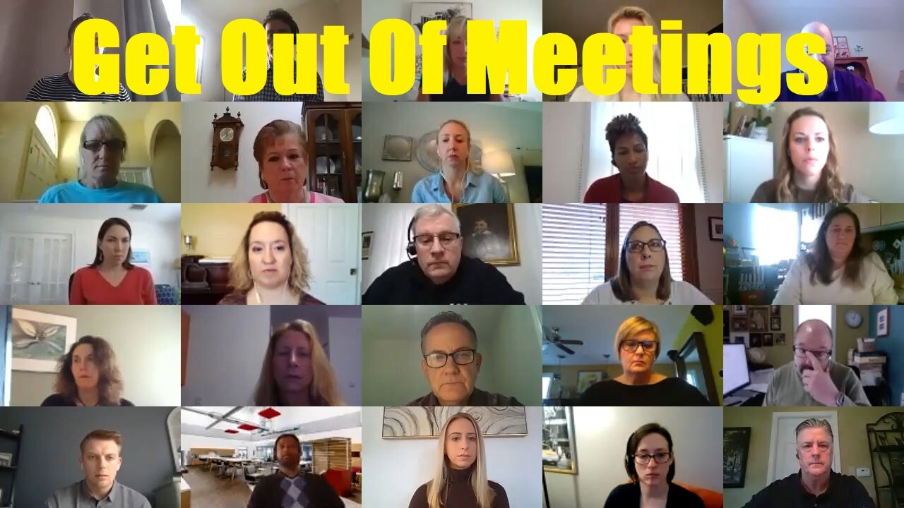 Get Out Of Meetings / 1 Minute Tech Tips