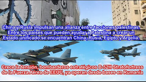 China y Rusia impulsan una alianza entre facciones palestinas para crear un estado palestino