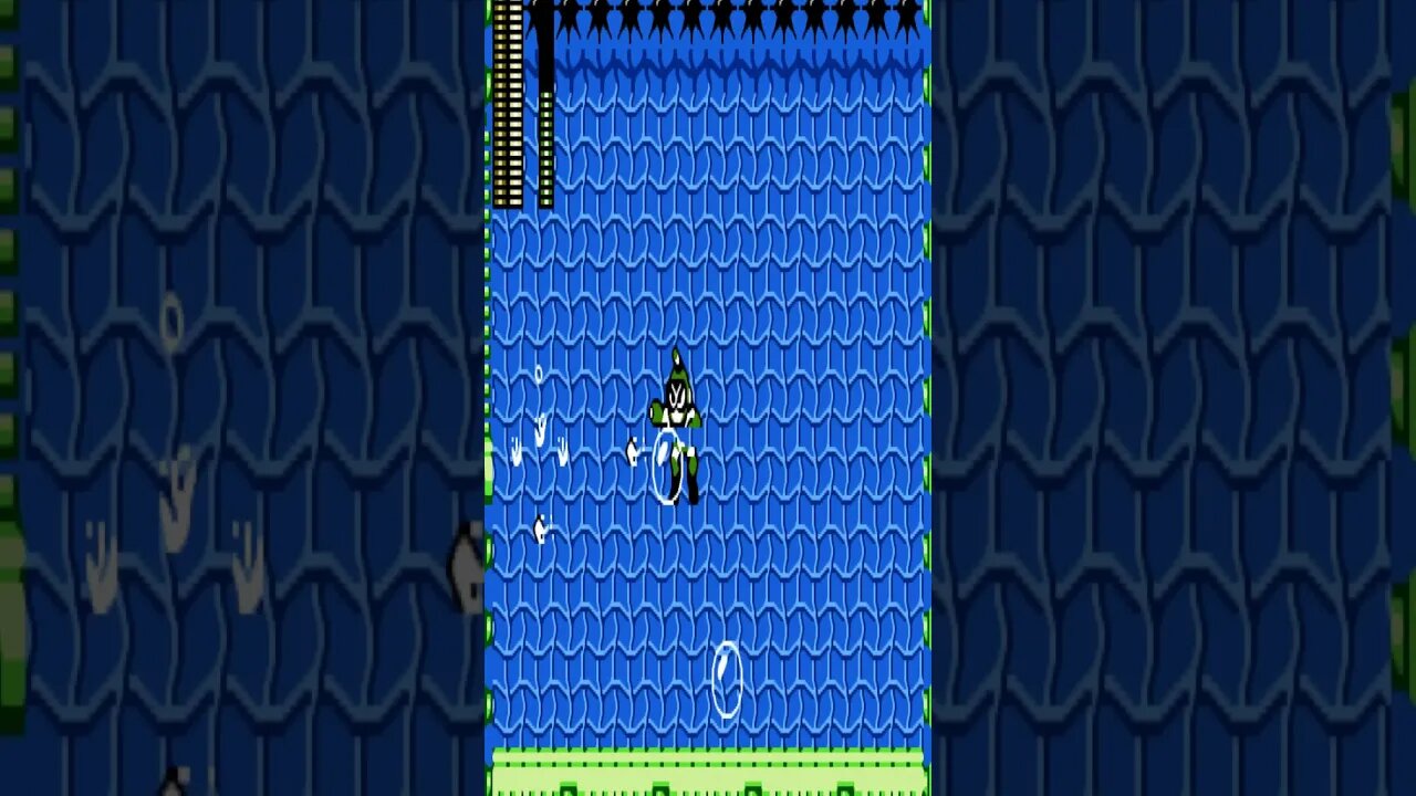 Megaman 2 Bubbleman Nes Short