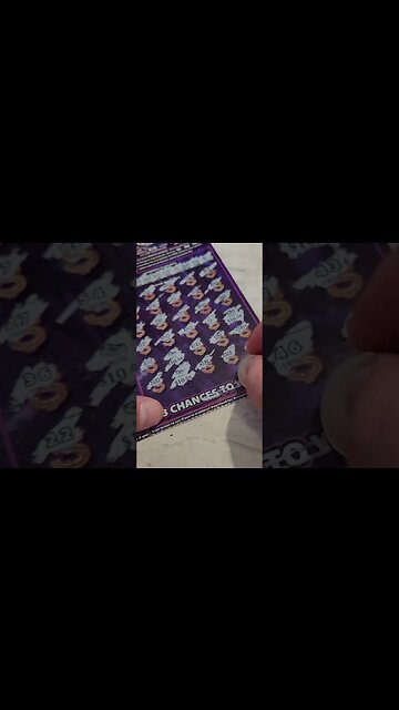 $30 Scratch Off Lottery Ticket Winner! #lottery