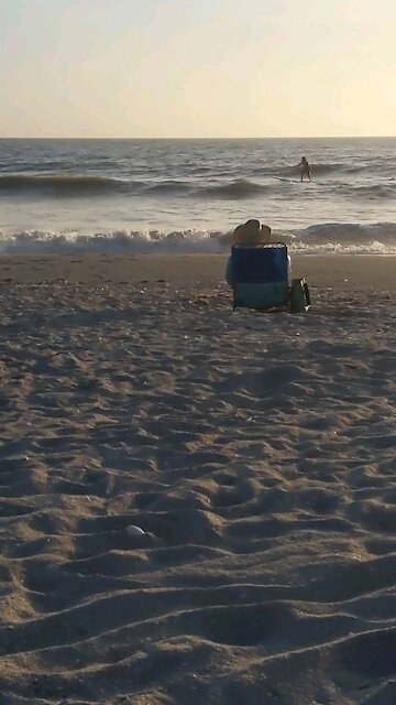 Sanibel Bowman's Beach Late Afternoon Surf
