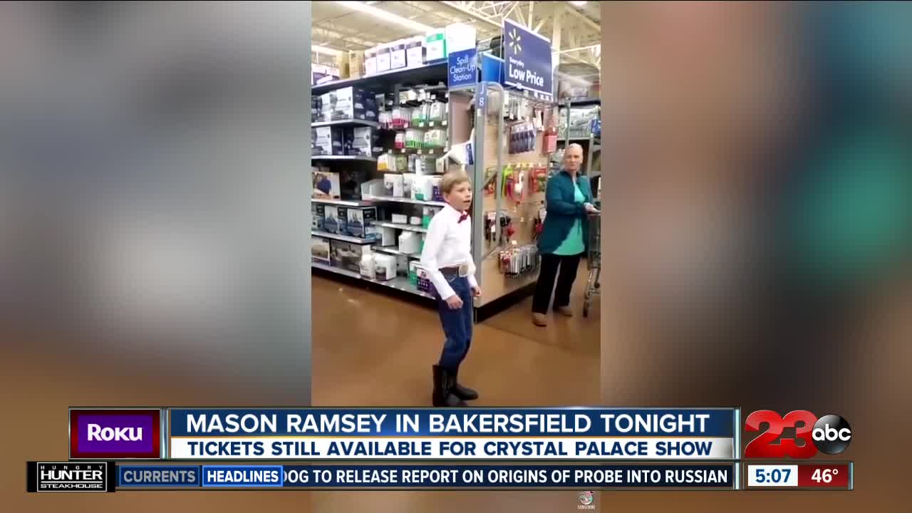 Mason Ramsey in Bakersfield