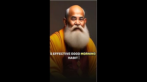 5 effective good morning habit