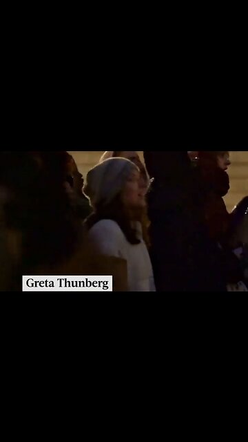 Greta Thunberg Chants 'Crush Zionism' Outside Israeli Embassy In Stockholm
