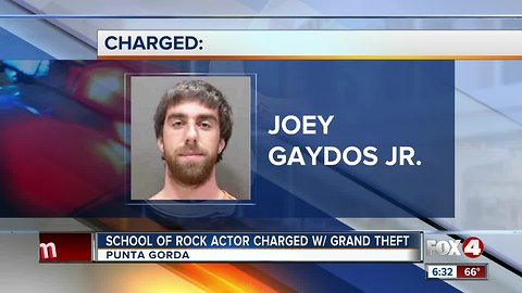 Former school of rock star arrested in Punta Gorda