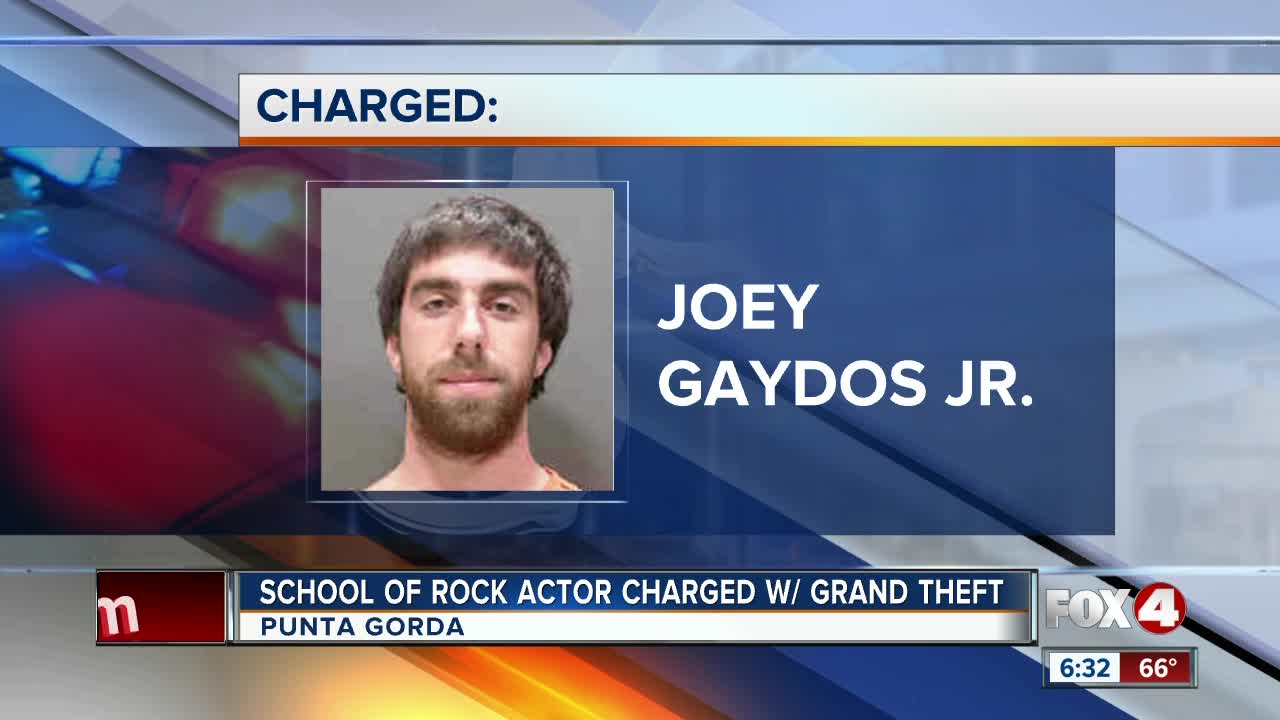 Former school of rock star arrested in Punta Gorda