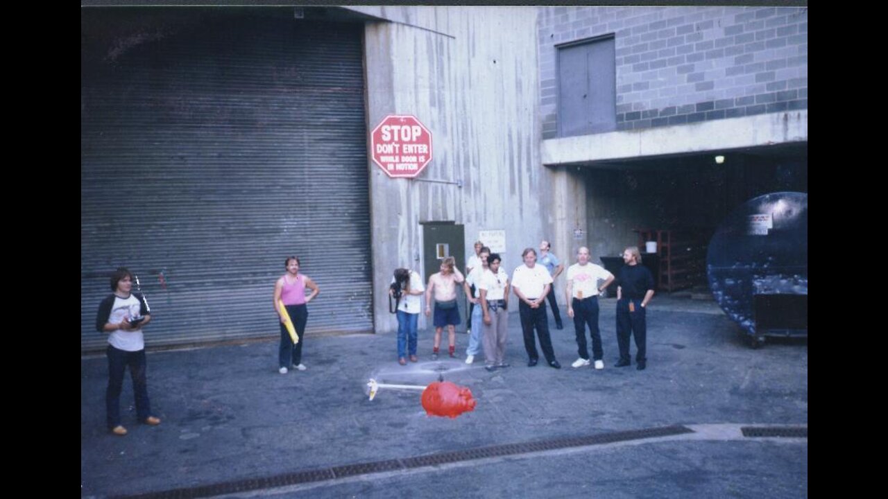 Oct 14 1988- flying for Pink Floyd