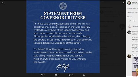 Both sides react to Illinois' gun ban being restored by appeals court