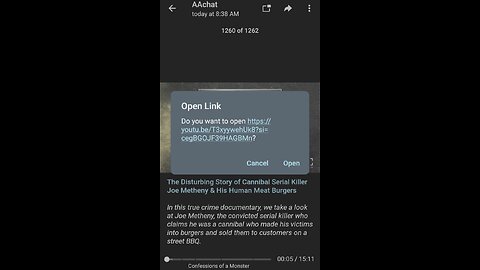 Documentary: Joe Metheny and Cannibalism