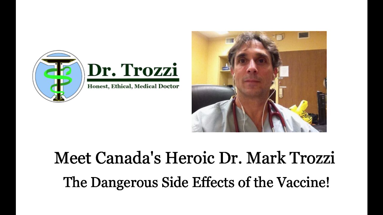 Meet Canada's Heroic Dr. Mark Trozzi