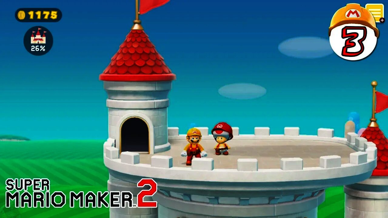 Super Mario Maker 2 - Story Mode Part 3 - Toads Need Help