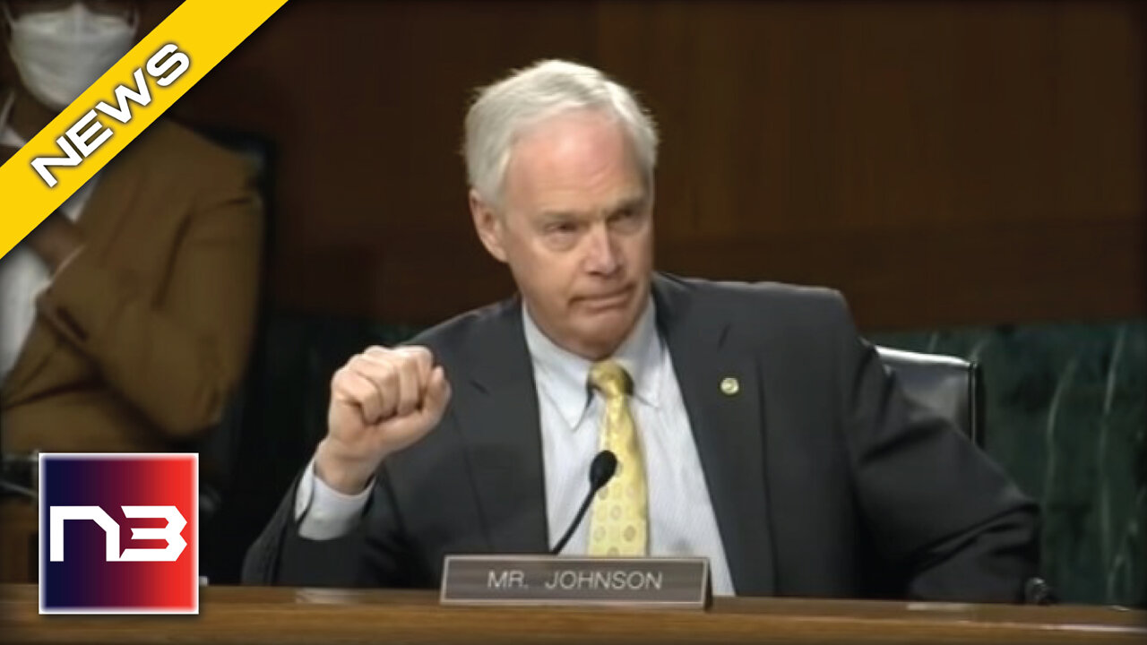 Sen. Ron Johnson Just Revealed What Biden Did for Our Enemies