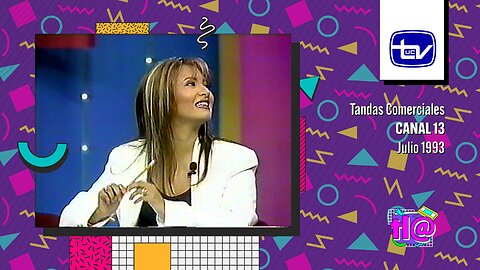 Tandas Comerciales Canal 13 (Julio 1993)